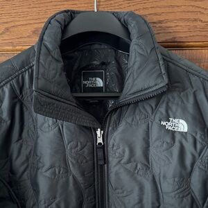 The North Face Charcoal Quilted Jacket